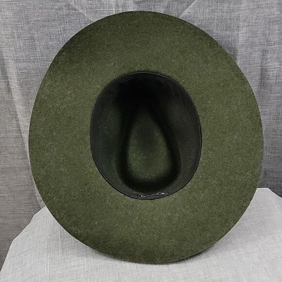 Wyeth by Todd Magill Anthropologie Rancher Fedora Green Raffia Hat main image 6